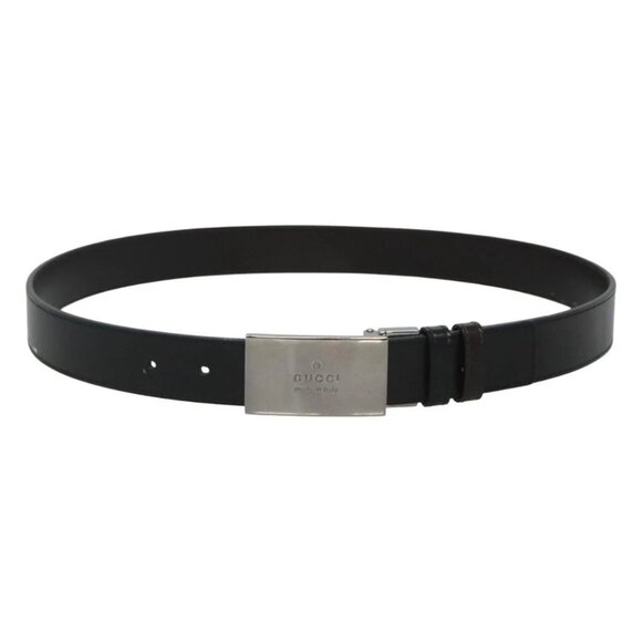 GUCCI Belt Leather 81.5-34.3\